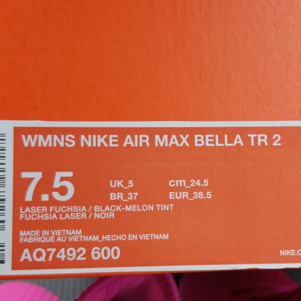 Nike Air Max Bella TR2 Womens - Picture 7 of 8